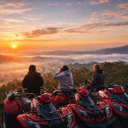 Bali: Mount Batur Sunrise ATV and Hot Spring with Breakfast