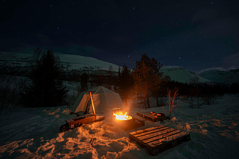 Tromsø: Electric Snow Scooter Ride and Northern Lights Hunt