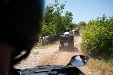 Dubrovnik: 2 Hour Countryside ATV/Quad Safari with pickup Solo ATV ( Single Driver )