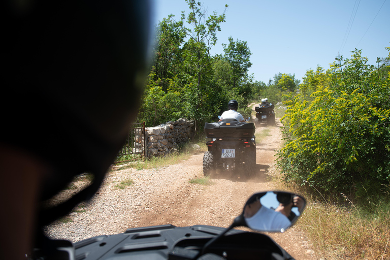 Dubrovnik: 2 Hour Countryside ATV/Quad Safari with pickup Solo ATV ( Single Driver )