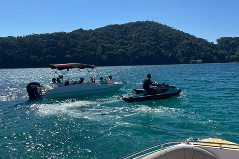 Ilha Grande Private Day Trip from Rio with Private Speedboat Lopes Mendes Route