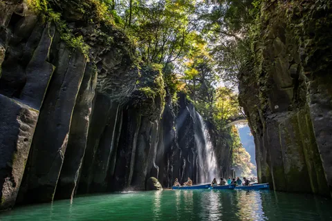 From Kumamoto: Mt. Aso & Takachiho Gorge Tour with Lunch