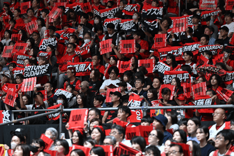 Tokyo: Alvark Tokyo Basketball Game Ticket Short Side Upper Tier seating