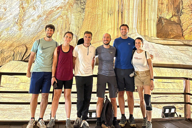 Phong Nha Cave & Paradise Cave: Guided Tour Boat & Explore Group Tour with Drop-Off in Hue