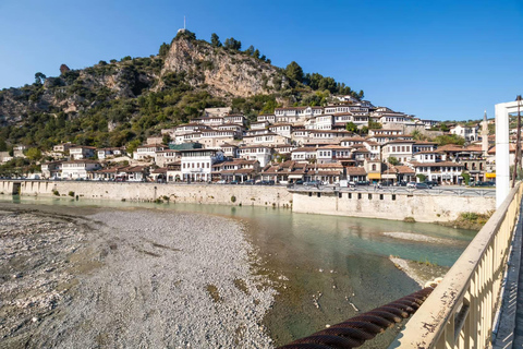 Durres/Golem: Berat UNESCO City, Castle Tour & Wine Tasting
