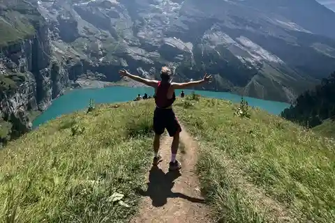 Kandersteg: Excursión guiada con un triatleta suizo