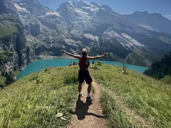 Kandersteg: Geführte Wanderung mit einem Schweizer Triathleten