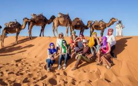 From Fez: 3-day desert tour in Marrakech with accommodation