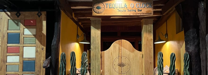 Holbox : expérience de dégustation de tequila à Tequila O'clock