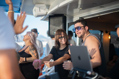Athens: Riviera Sunset Cruise with Music & Swimming Cruise Without Pickup