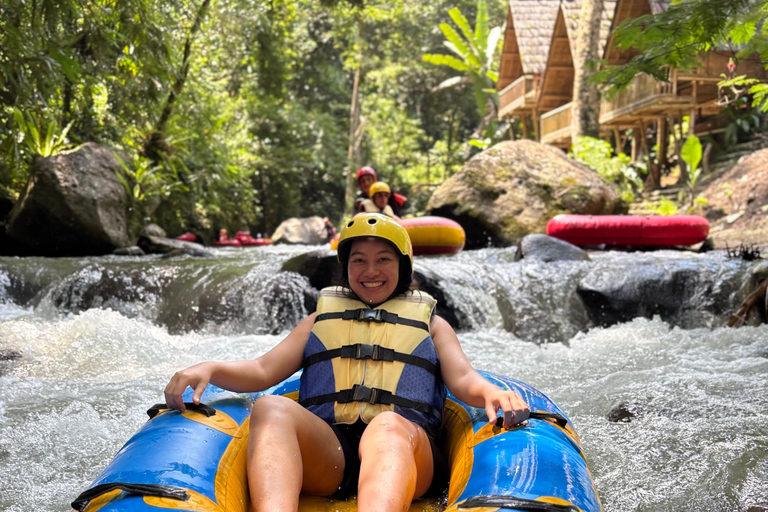 Ubud : Hidden Jungle River Tubing Adventure With Lunch Tubing Adventure with Lunch & Hotel Pickup