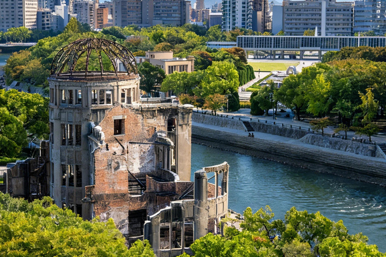 Osaka/Hiroshima Dep: Hiroshima Miyajima LandmarksUNESCO Tour 08:00 AM Osaka Departure Shinkansen to Hiroshima