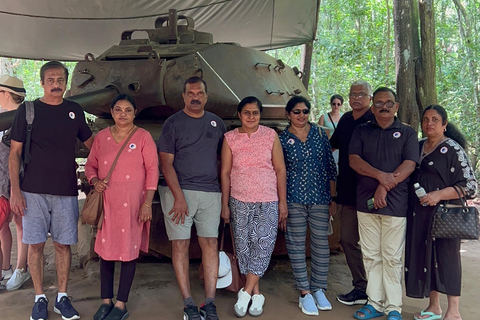 Visita privada a los túneles de Cu Chi desde la ciudad de Ho Chi Minh en coche