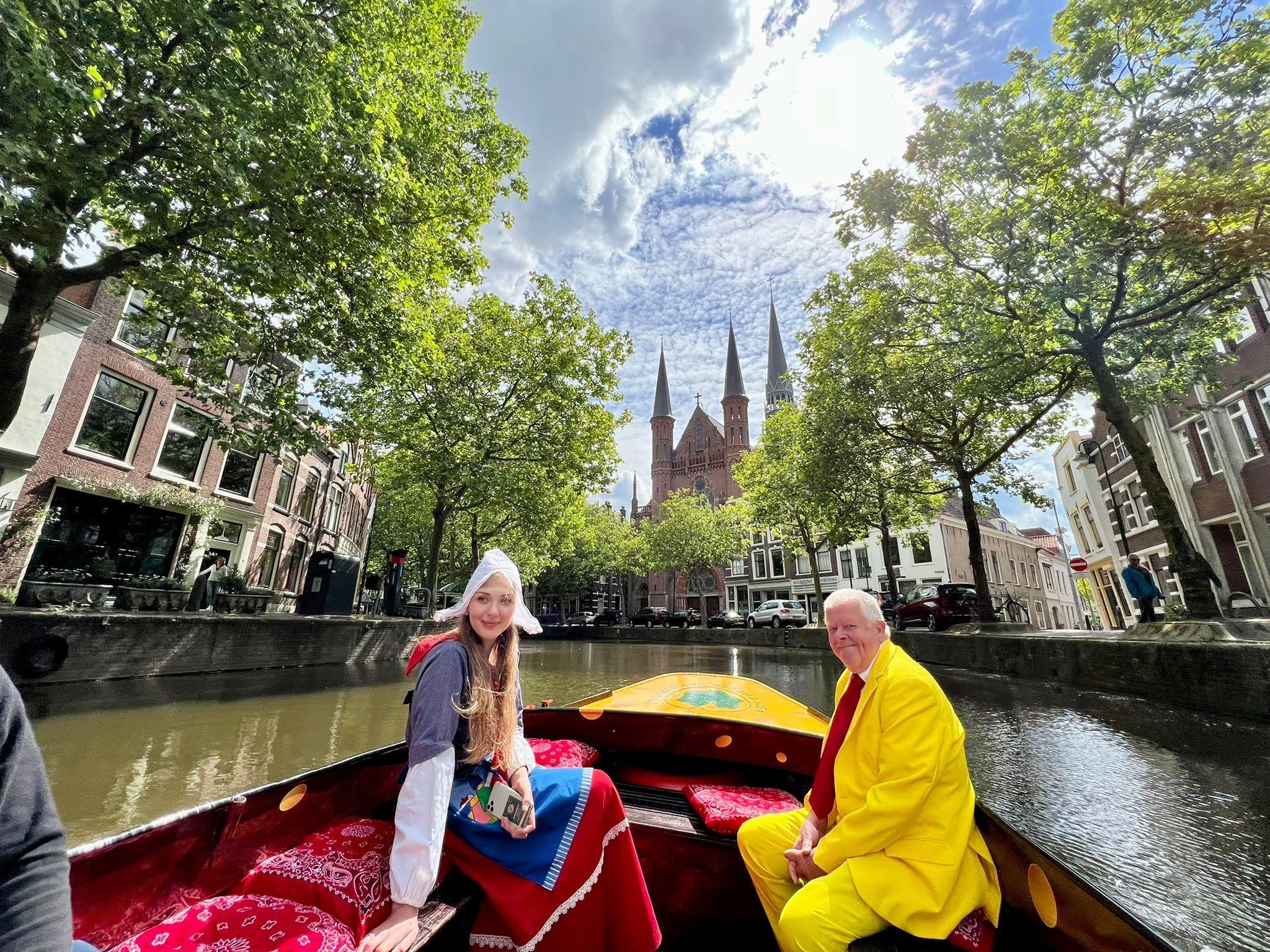 Gouda: Open Boat Stadtkanalfahrt