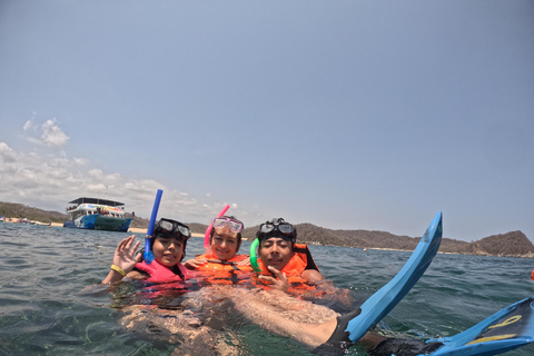 Check out the viewpoints and snorkel at Playa La Entrega Check out the viewpoints and snorkeling spots at Playa La Entrega