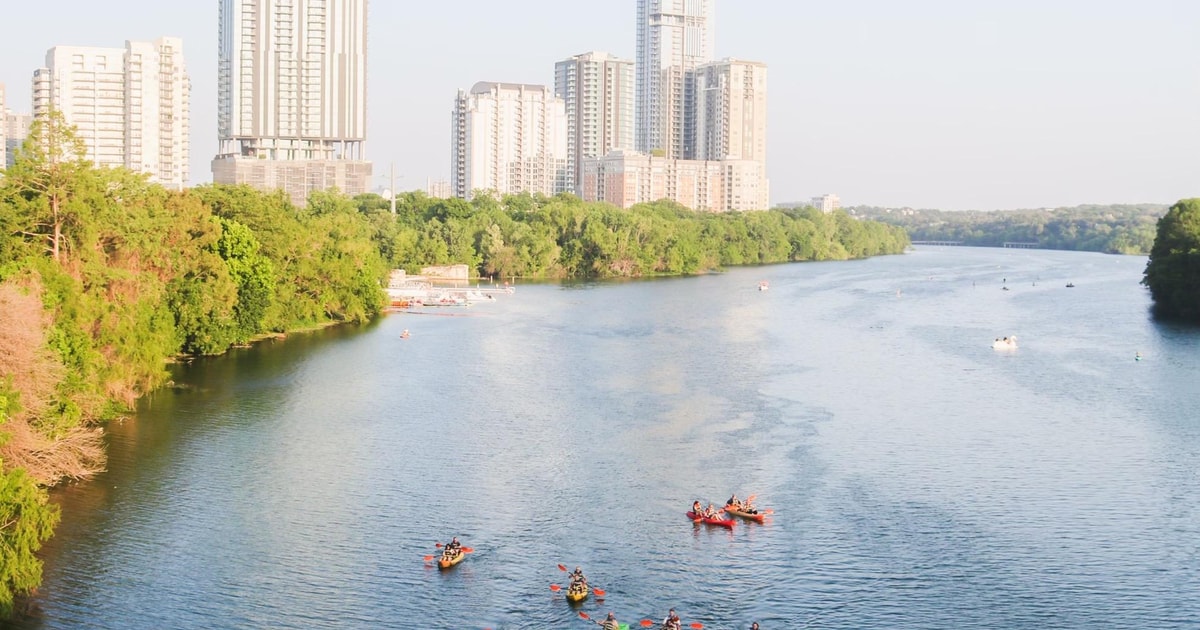 Austin Kayaking Tour through Downtown to Barton Springs GetYourGuide