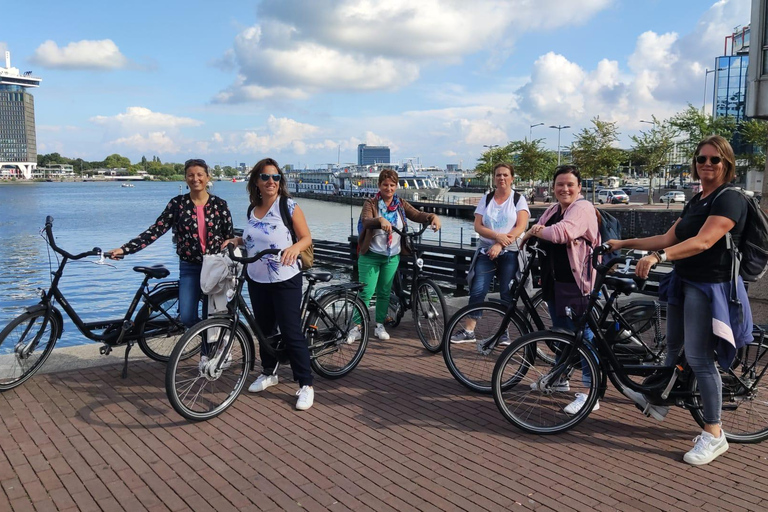 Tour di Amsterdam in bicicletta con una guida locale che parla francese!