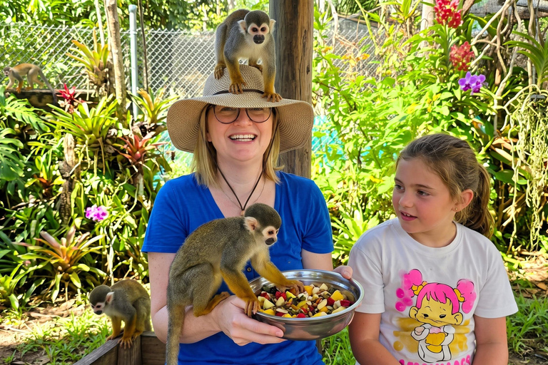 Monkeys & Cultural Plantation with Transport Monkey Adventure Without Transportation
