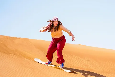 Dubai: Sandboarding, Camel Ride and Red Dune Bashing Safari