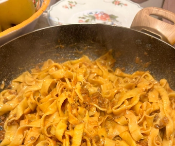 Cooking Workshop dedicated to preparation of pasta and ragu'