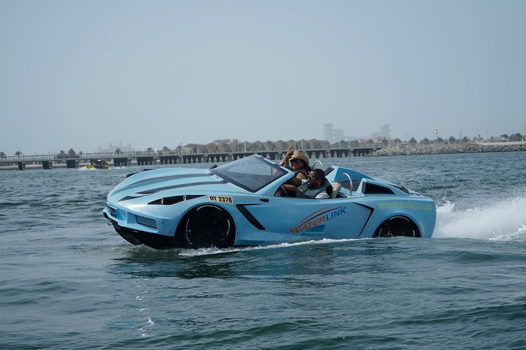 Dubai: Splash & Thrill | 20min Jet Car DXB Harbour JetCar 30 Mins: Dubai Marina Luxury Lamborghini