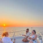 Palermo: tramonto con cena a bordo di un'imbarcazione di lusso