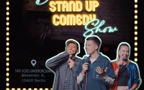 Berlin: Ticket for the Lachkater Stand-Up Comedy Show