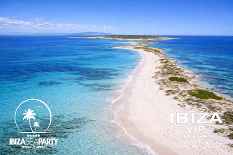 Ibiza: Formentera VIP Boat Paella, BBQ, OpenBar, DJ & Sunset BASIC TICKET with 5h Open Bar & Breakfast