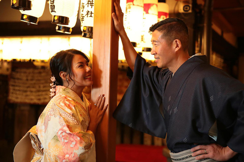 Osaka: Kimono uthyrningsplan för vuxnaKimono hyra 90 minuter plan (för vuxna)