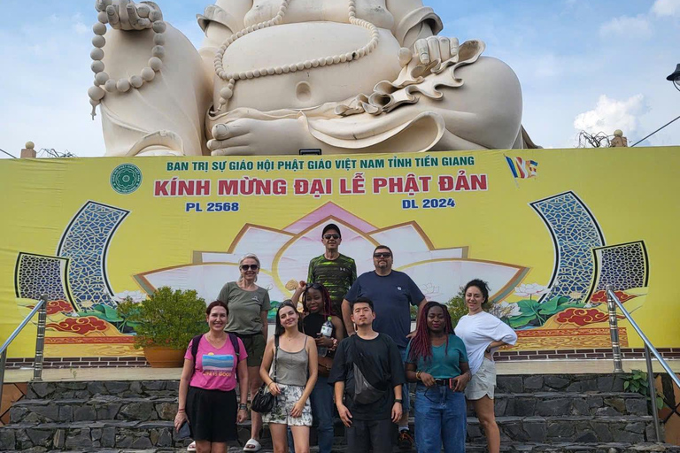 Visite d&#039;une journée jounée du Delta du Mékong Ben Tre - My ThoVisite de groupe régulière (max. 25 personnes)