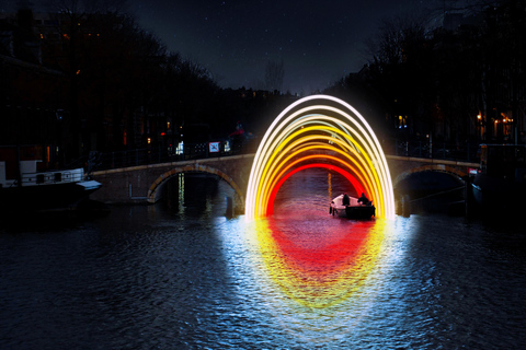 Amsterdam: Light Festival Boat with Unlimited Drinks Light Festival Cruise with Unlimited Drinks & Glühwein (CS2)