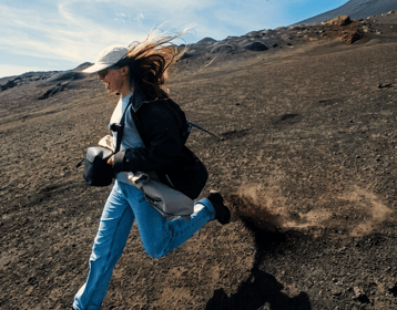 From Catania: Small-Group Etna Hike & Lava Cave Crossing