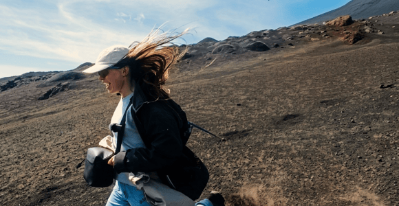 From Catania: Small-Group Etna Hike & Lava Cave Crossing