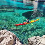 Cassis: mezza giornata in kayak da mare nel Parco Nazionale delle Calanche