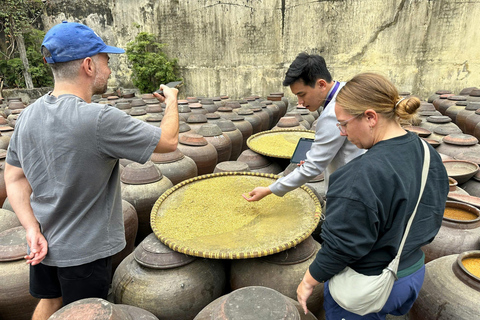 Hanoi: Day Trip to Bamboo Fish Trap & Soy Sauce Villages Full-Day Private Tour from 2 people up