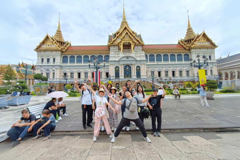 Grand Palace, Temples, Canal Private Tour [Optional Luxury] Private tour in English with Standard Vehicle