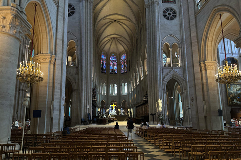 Notre-Dame Paris Cathedral - Inside Private Guided Tour Notre-Dame 1h Private Tour Inside