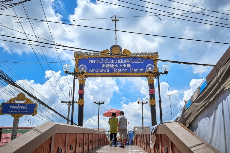 Kanchanaburi: sightseeingtour met Amphawa-marktPrivétour met hotelovername