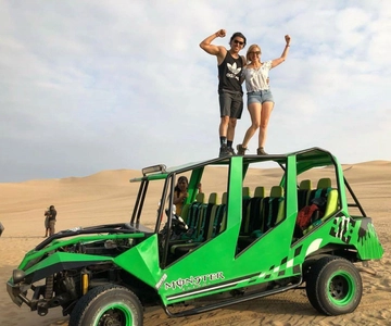 Från Lima: Dagsutflykt till Paracas och Huacachina-oasen