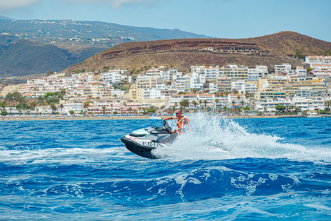 Tenerife: Jet Ski Ocean 1-Hour Safari with Optional Transfer 2 hours JetSki safari for two