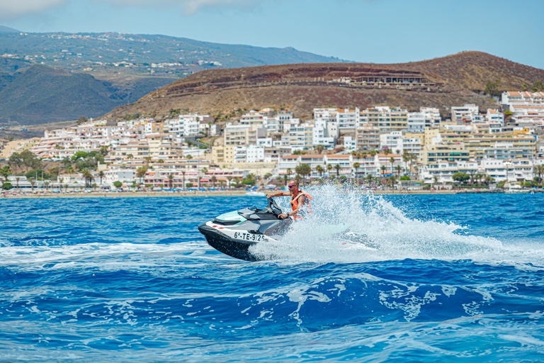 Tenerife: Jet Ski Ocean 1-Hour Safari with Optional Transfer 2 hours JetSki safari for two