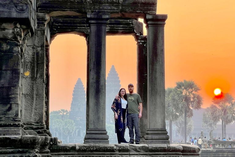 Visite privée d'une jounée à Angkor Wat au lever du soleil