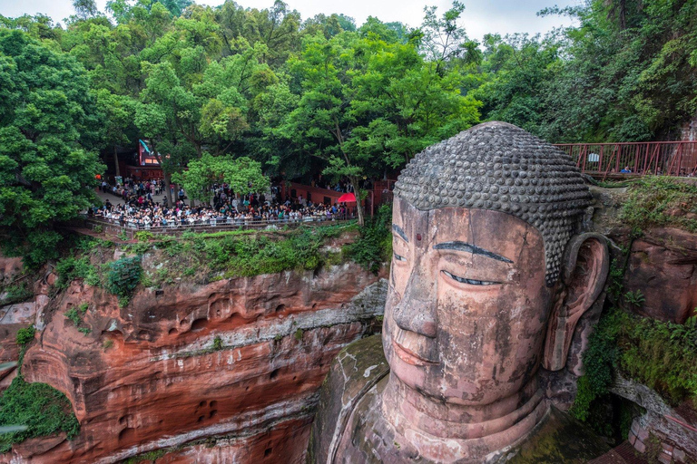 Chengdu: Panda Base and Leshan Giant Buddha Day Tour
