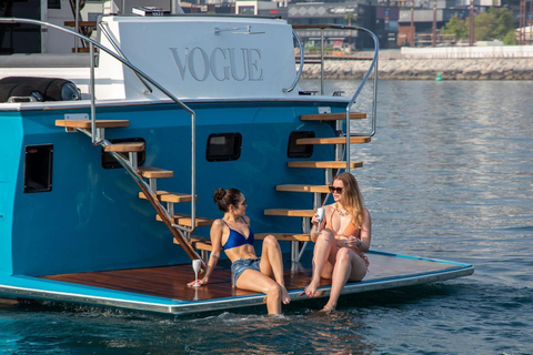 Private Yacht Experience at Sea with Soft Drinks & Juices Experience Burj Al Arab from the Sea. 2hr Private Yacht Tour