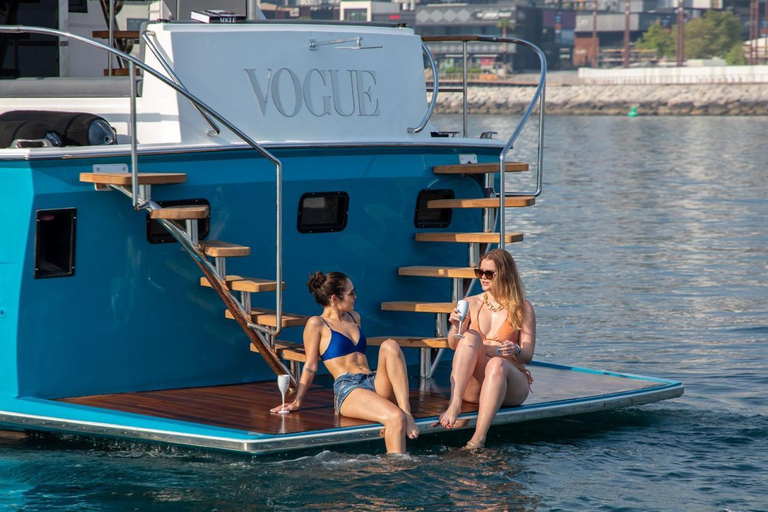 Private Yacht Experience at Sea with Soft Drinks & Juices Experience Burj Al Arab from the Sea. 2hr Private Yacht Tour