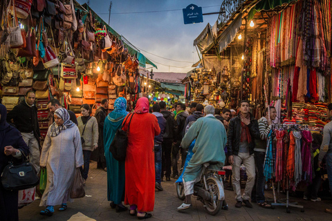 Agadir: Marrakech Guided Day Experience with Medina and Souk Agadir: Marrakech Day Trip with Old Medina & Souks Guide