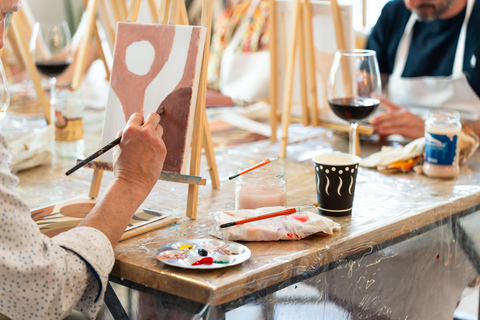 Savannah: Mystery Paint & Sip Night at a Trendy Brewery