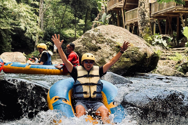 Ubud : Hidden Jungle River Tubing Adventure With Lunch Tubing Adventure with Lunch & Hotel Pickup