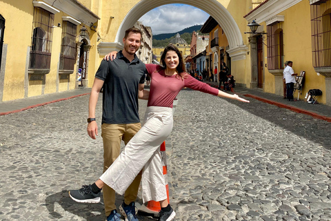 Antigua Guatemala halvdagsutflykt med en expertguide