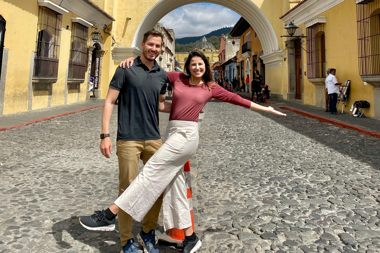 Antigua Guatemala halvdagsutflykt med en expertguide